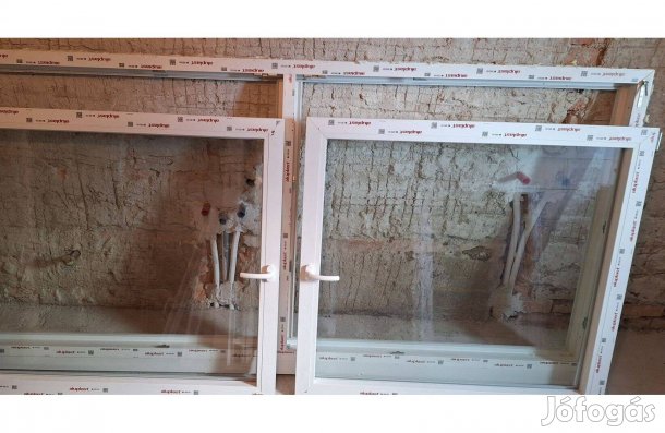 Bontott műanyag ablak 243 × 119 vagy 129