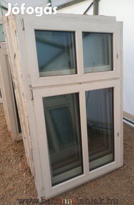 Bontott műanyag ablak 2 szárnyas kivitel