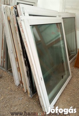 Bontott műanyag akciós, sérült ablaok 1 szárnyas kivitel