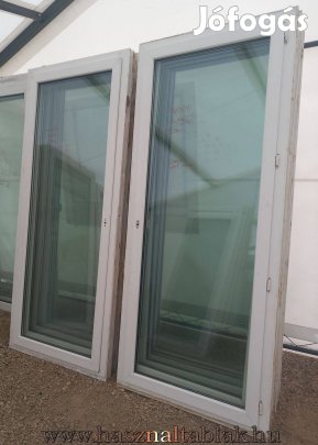 Bontott műanyag erkélyajtók 1 szárnyas kivitel