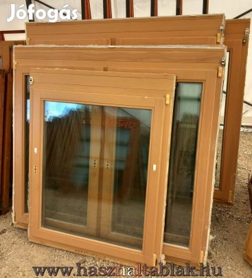 Bontott prémium fa ablakok 1 és 2 szárnyas típus
