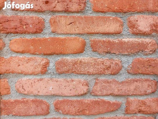 Bontott tégla, szeletelt tégla, prémium vörös