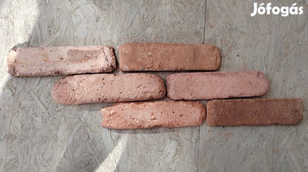 Bontott tégla, szeletelt tégla, vörös burkolat kivitelezői akció!
