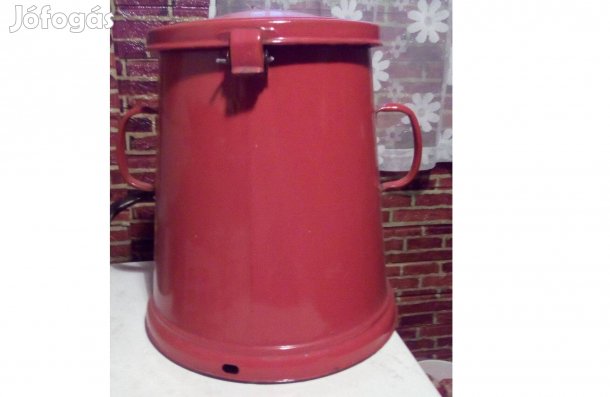Bonyhádi zsíros bödön, régi, megkímélt állapotú 10 L-es