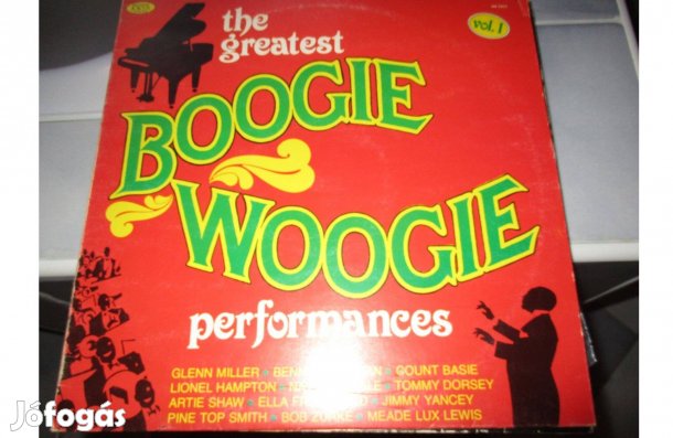 Boogie Woogie bakelit hanglemezek eladók