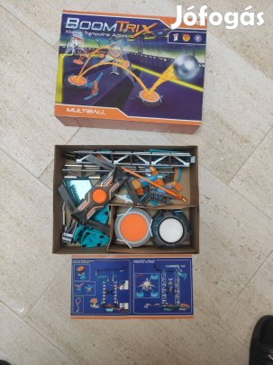 Boomtrix multiball szett - Trambulinos Golyópálya - Logikai játék