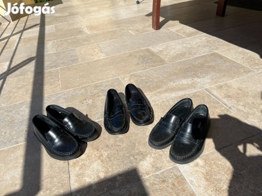 Bőr Mocassin 35, 36 os