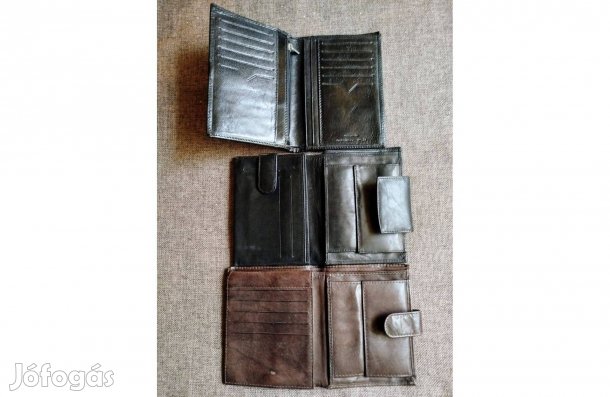 Bőr Pénztárcák Prémium Bőr Új Újszerű Megkímélt