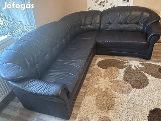 Bőr Sarokülőgarnitúra