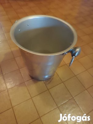 Bőr, pezsgő hűtő vödör