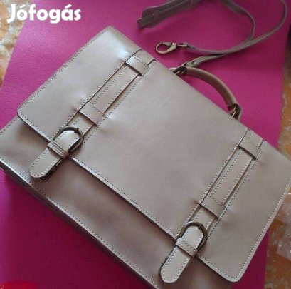 Bőr aktatáska / irattáska nagy Új!kulcsos ajándéknak is!