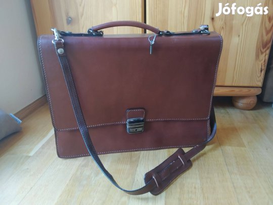 Bőr aktatáska (új)