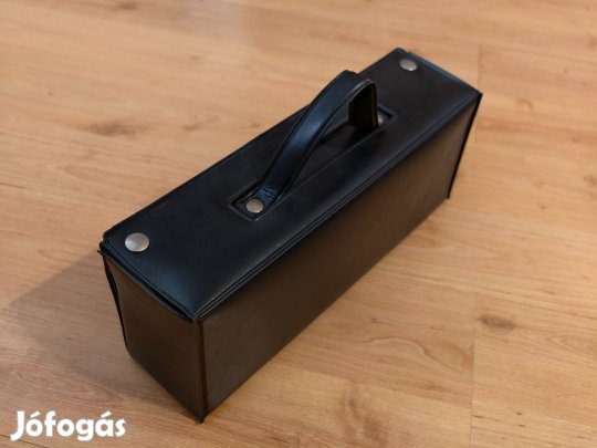 Bőr irattáska patentos 29x7x11