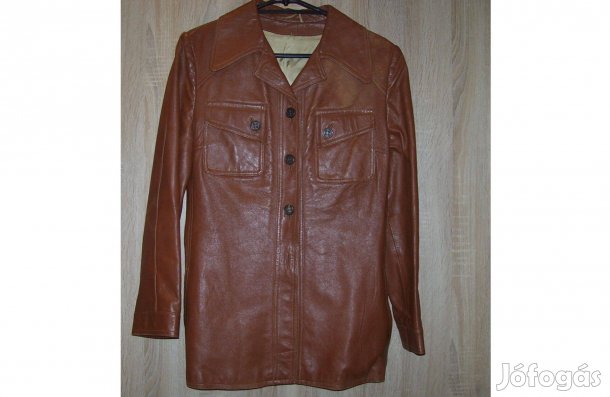 Bőr kabát, átmenetikabát, női 40-es