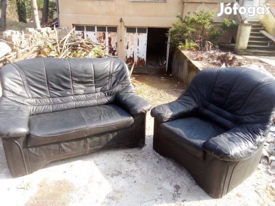 Bőr kanapé 2+1 eladó