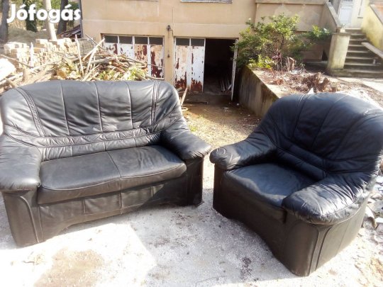 Bőr kanapé 2+1 eladó