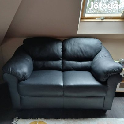 Bőr kanapé (kétszemélyes)