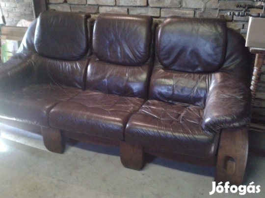 Bőr kanapé eladó