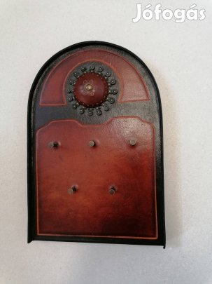 Bőr kulcstartó kézműves 