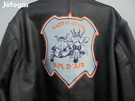 Bőr motoros kabát jó állotban eladó