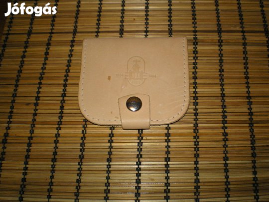 Bőr pénztárca patkó formában teljesen új