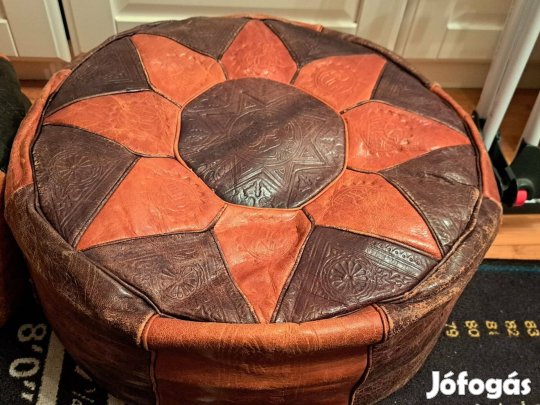 Bőr puff (használt)