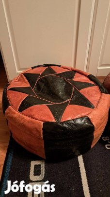 Bőr puff (újszerű)