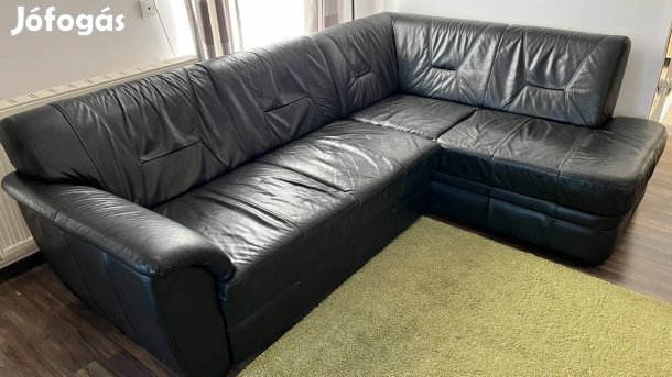 Bőr sarok ülőgarnitúra