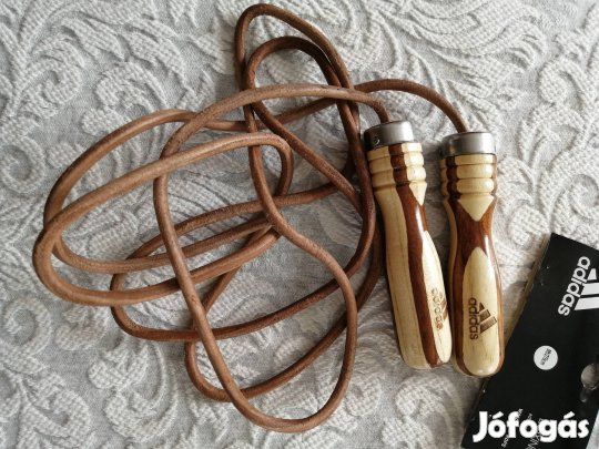 Bőr ugrálókötél ugrókötél Adidas Jump Rope Professional