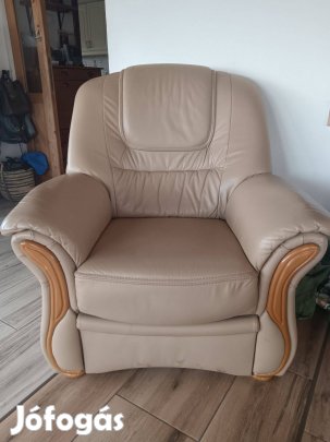 Bőr ülőgarnitúra