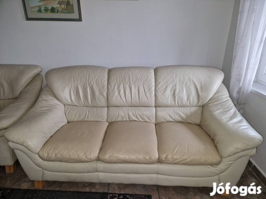 Bőr ülőgarnitúra 3+1+1