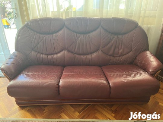 Bőr ülőgarnitúra