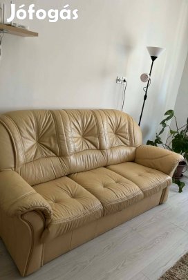 Bőr ülőgarnitúra