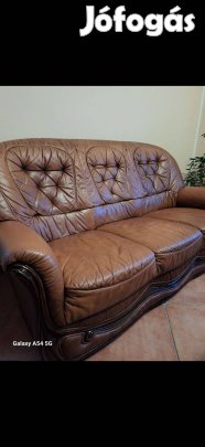 Bőr ülőgarnitúra