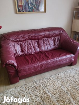 Bőr ülőgarnitúra