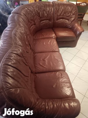 Bőr ülőgarnitúra 