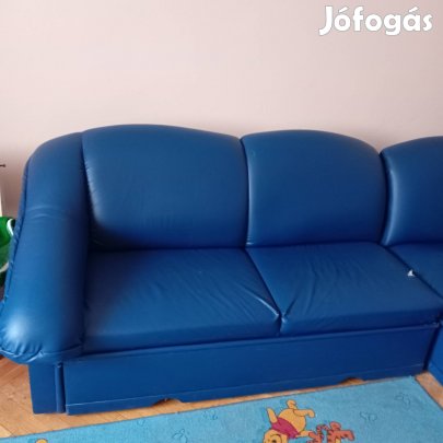 Bőr ülőgarnitúra,ágyazható,ágyneműtartós.Alkuképes! 