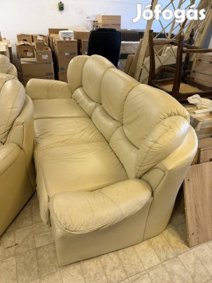 Bőr ülőgarnitúra szett