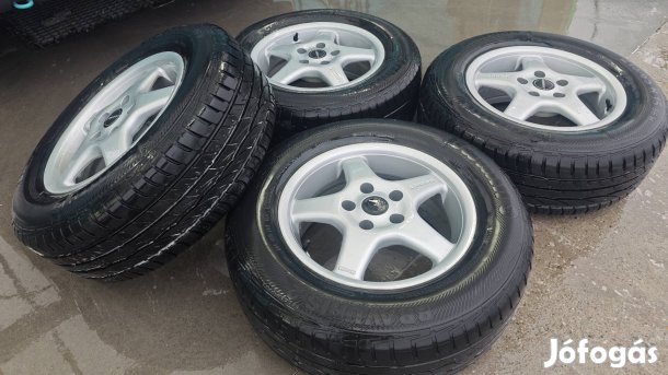 Borbet 15" alufelni gumival