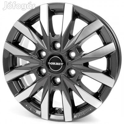 Borbet Borbet CW6 mistral antracit polírozott fényes 7,5X18 6X139,7