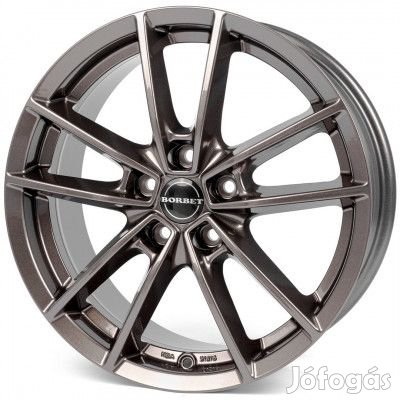 Borbet Borbet W mistral antracit fényes 6X15 5X112 ET43 CB66,6 |