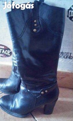 Bőrcsizma 38-as