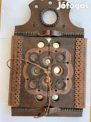 Bőrdíszműves asztali tükör eladó