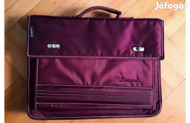 Bordó irattáska, szép állapotú