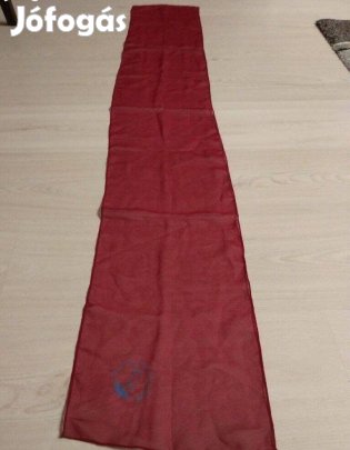 Bordó női kendő, vékony kendő, sálkendő 144x24 cm