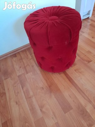 Bordó plüss ülőke eladó