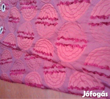 Bordó sötétítő függöny újszerű 220x130 cm