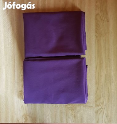 Bordós-lilás dekor sötétítő függöny 116*182 cm 2db