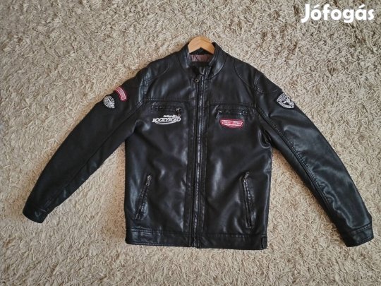 Bőrdzseki fiataloknak M-es