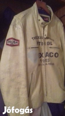 Bőrdzseki kis hibával Szeged v.Bp